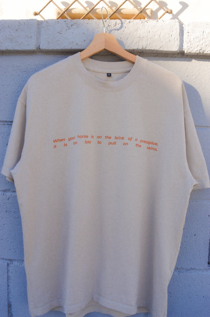 Horse on a Presipice Graphic T